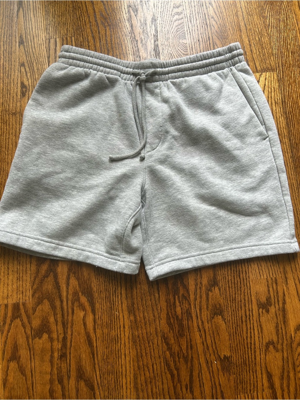 PacSun Light Grey Athletic Fleece Drawstring Shorts
